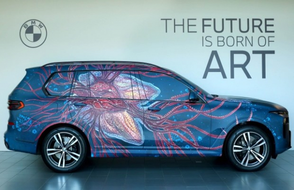 В Індії кросовер BMW X7 перетворили на шедевр мистецтва
