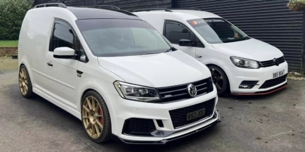 Фургон Volkswagen Caddy перетворили на надпотужний спорткар Фургон Volkswagen Caddy перетворили на надпотужний спорткар