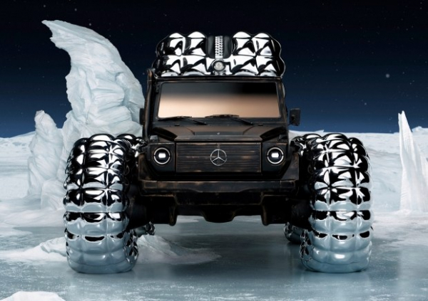 У Лондоні компанія Mercedes-Benz презентувала концепт «зимової» версії позашляховика G-Class У Лондоні компанія Mercedes-Benz презентувала концепт «зимової» версії позашляховика G-Class