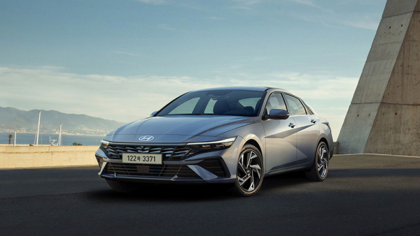 Hyundai показала первые изображения обновленного седана Elantra