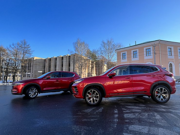 Игры в премиум: сравнительный тест-драйв кроссоверов Exeed LX и Mazda СХ−5 Игры в премиум: сравнительный тест-драйв кроссоверов Exeed LX и Mazda СХ−5