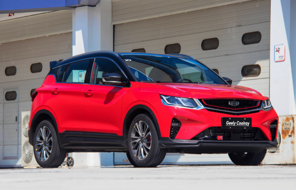 Кроссовер Geely Coolray стал бестселлером компании в РФ в январе 2023 года