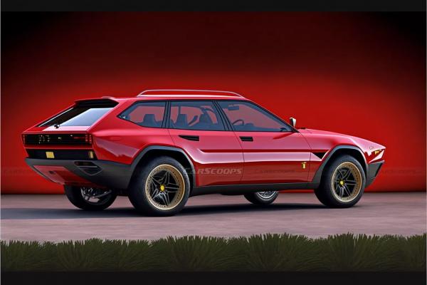 Представлен кроссовер Ferrari Purosangue с дизайном аля 1980-е годы