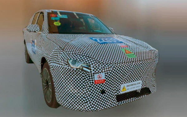 В Китае на шпионские фотоснимки попал кроссовер Aito M9 с технологиями бренда Huawei