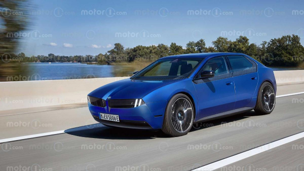В Сети показали новый электрический седан BMW Neue Klasse 2025 