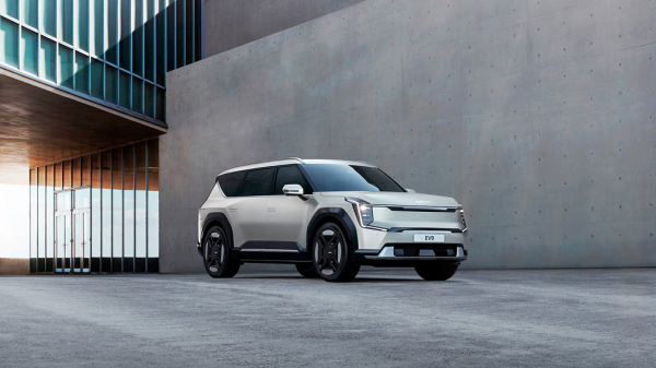 Представлен трехрядный электрокроссовер Kia EV9 Представлен трехрядный электрокроссовер Kia EV9