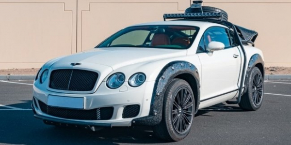 Bentley Continental GT підготували до суворого бездоріжжя Bentley Continental GT підготували до суворого бездоріжжя