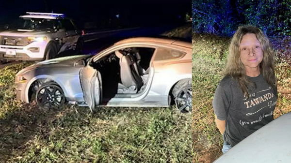 59-летняя жительница США порвала шины Ford Mustang на скорости 180 км/ч во время погони с полицией