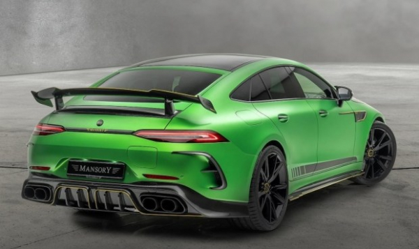 &laquo;Електрифікований&raquo; Mansory AMG GT став &laquo;зеленішим&raquo;