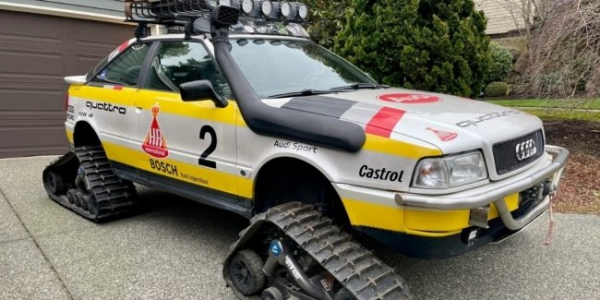Культову Audi 90-х перетворили на оригінальний всюдихід Культову Audi 90-х перетворили на оригінальний всюдихід