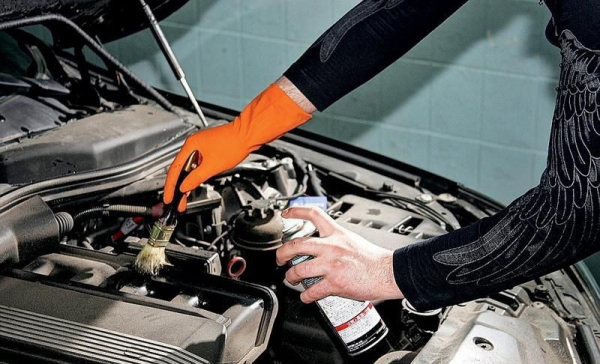 Как помыть двигатель самому