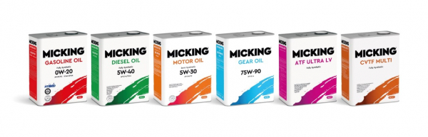 Корейские моторные масла MICKING с расширенной гарантией от производителя