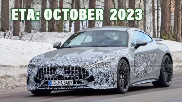 Новый Mercedes-Benz AMG GT 2023 года поступит в продажу в октябре 2023 года