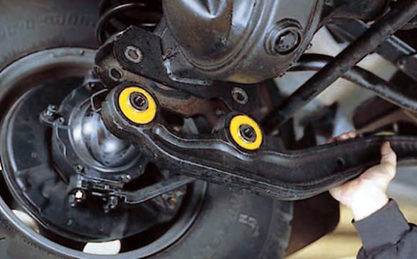 Плюсы и минусы полиуретановых сайлентблоков в подвеске автомобиля Плюсы и минусы полиуретановых сайлентблоков в подвеске автомобиля