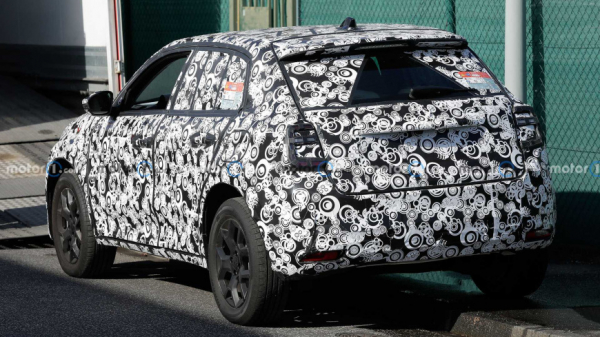 Появились фотографии с тестовым прототипом приемника Fiat 500X 