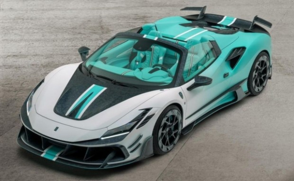 Суперкар Ferrari F8 отримав тюнінг у стилі &laquo;жувальної гумки&raquo;