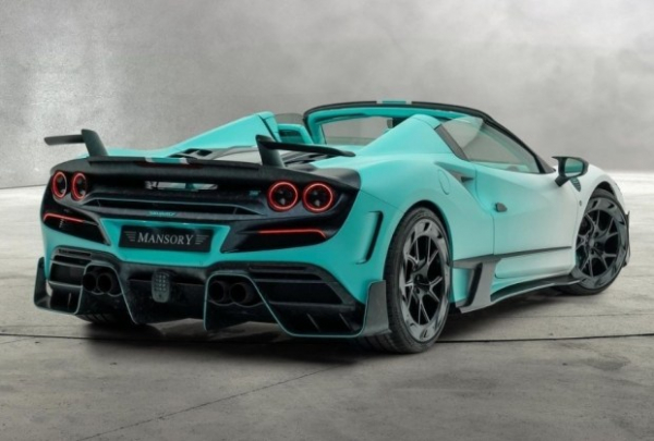 Суперкар Ferrari F8 отримав тюнінг у стилі &laquo;жувальної гумки&raquo;