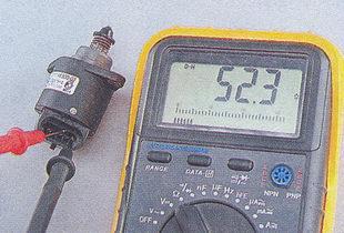 Диагностика датчика холостого хода