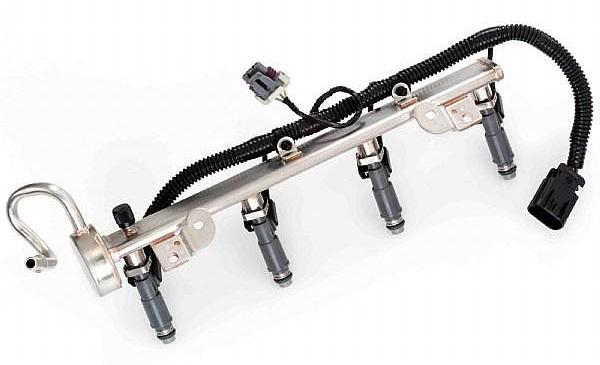 Измерение давления топлива в рампе