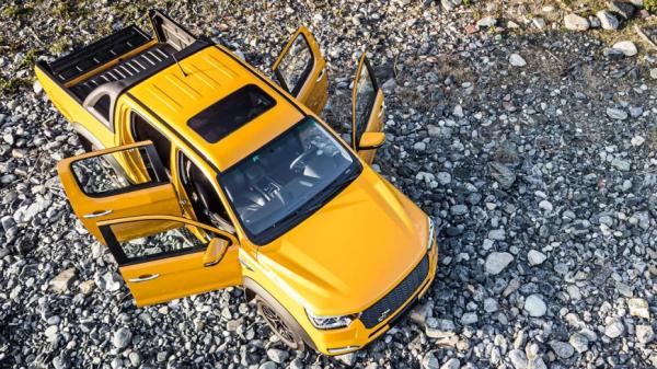 Новый электрический пикап DR Automobiles PK8 появился в продаже в Европе