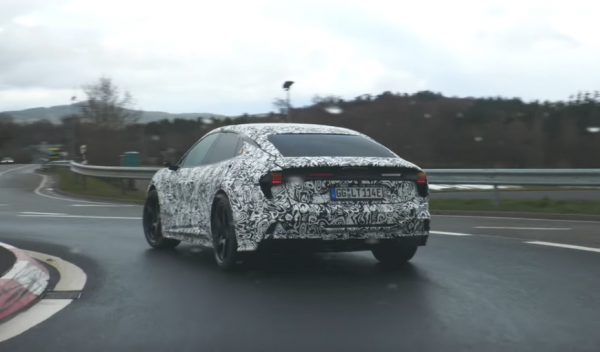 Новый седан Lotus вновь замечен во время испытаний