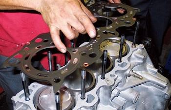 Замена прокладки головки блока цилиндров