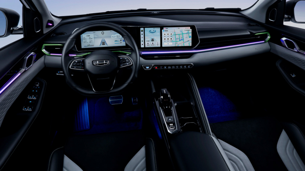 Кроссовер Geely Coolray нового поколения снова был замечен в Москве