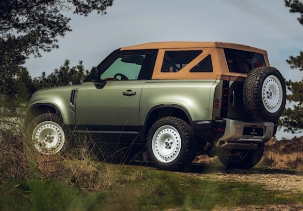 Land Rover Defender отримав незвичайну ретроверсію