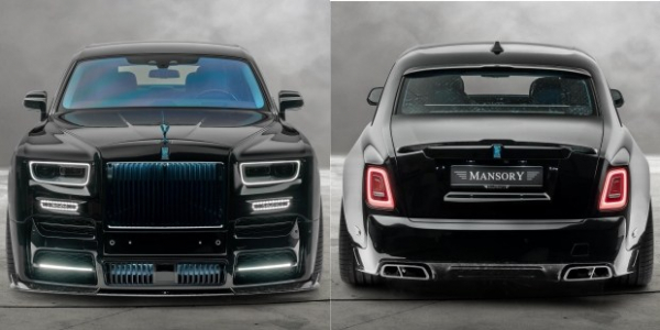 Ательє Mansory показало екстравагантний Rolls-Royce Phantom