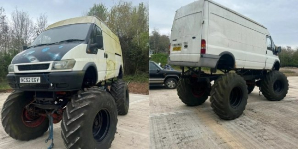 Фургон Ford Transit перетворили на незвичайний позашляховик