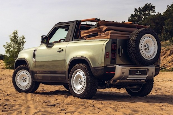 Land Rover Defender отримав незвичайну ретроверсію