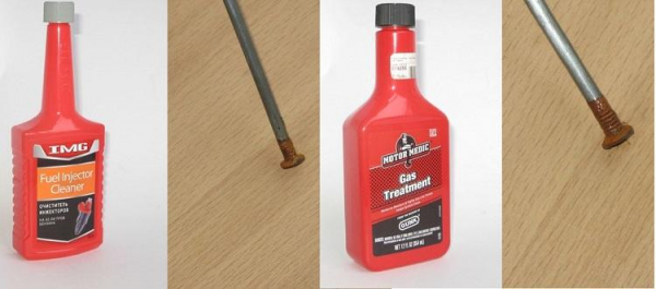 Как удалить воду из бензобака