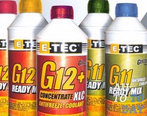 Выбор антифриза: антифриз G11 и G12