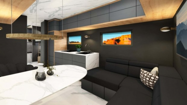 Представлено будинок на колесах Mercedes-Benz Arocs