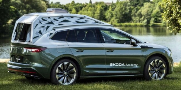 Skoda представила унікальний кемпер на базі кросовера Enyaq
