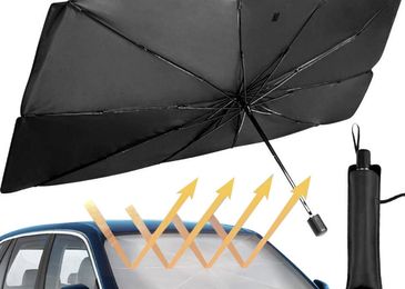 Автомобильный зонт: новое старое средство от жары и ее последствий Автомобильный зонт: новое старое средство от жары и ее последствий