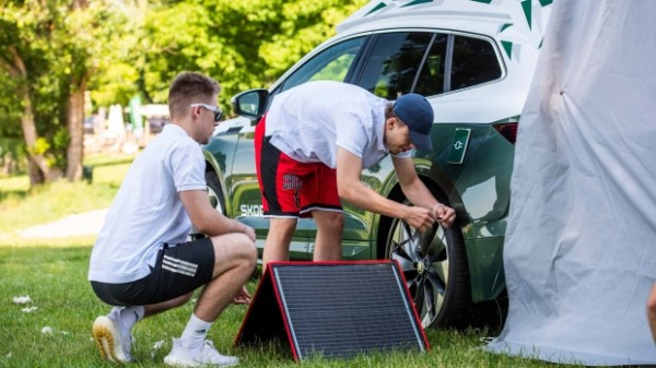 Skoda представила унікальний кемпер на базі кросовера Enyaq