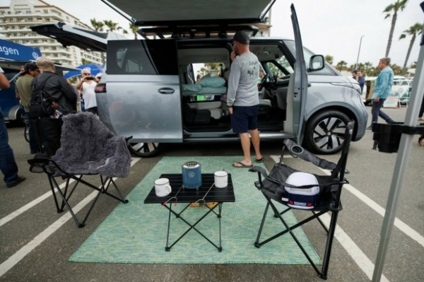 Volkswagen ID.Buzz перетворили на затишний будинок на колесах