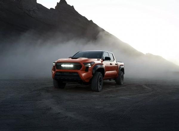 Пикап Toyota Tacoma TRD Pro 2024 года получил эксклюзивный оттенок кузова Terra