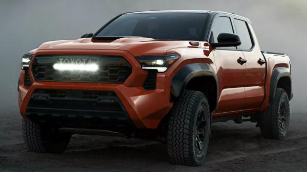 Пикап Toyota Tacoma TRD Pro 2024 года получил эксклюзивный оттенок кузова Terra