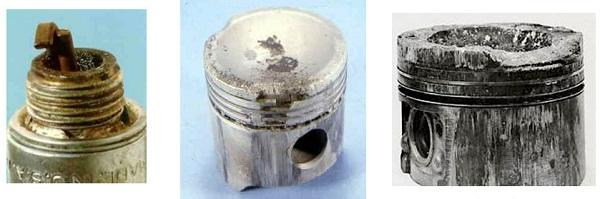 Симптомы неисправности свечей зажигания Симптомы неисправности свечей зажигания