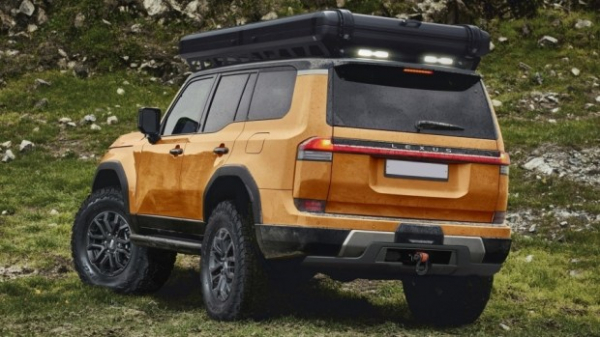 Новий Lexus GX показали у тюнінгу для бездоріжжя