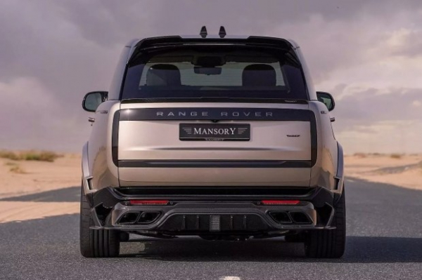 Ательє Mansory знову покращило новий Range Rover