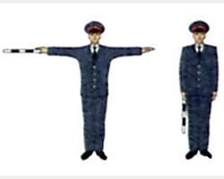 А вы помните сигналы регулировщика?