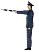 А вы помните сигналы регулировщика?