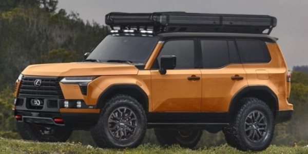 Новий Lexus GX показали у тюнінгу для бездоріжжя