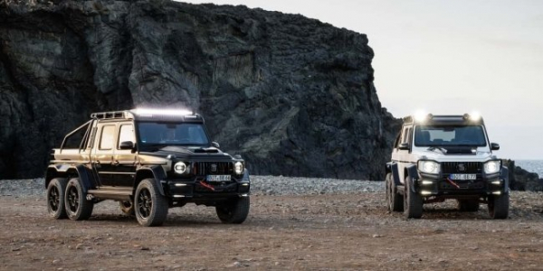 Brabus підготував два тривісних брутальних пікапа на базі Mercedes-AMG G63