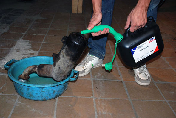 Как самому очистить сажевый фильтр дизельного двигателя