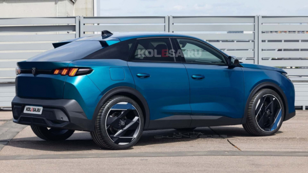 Кроссовер Peugeot 3008 третьего поколения показан на свежем рендере 