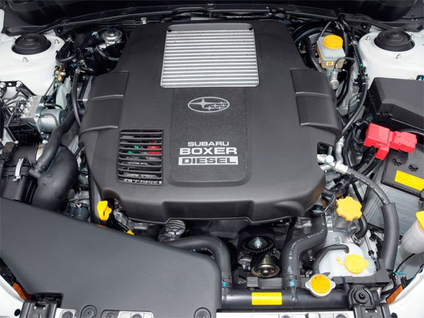 Оппозитный дизельный мотор